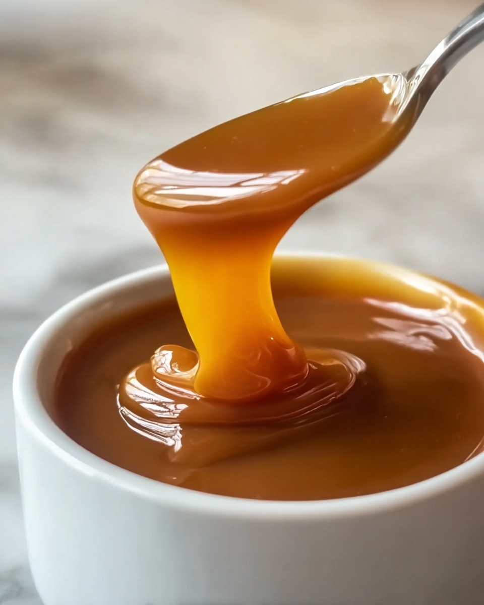 Homemade Caramel Sauce Recipe - Recipe Image