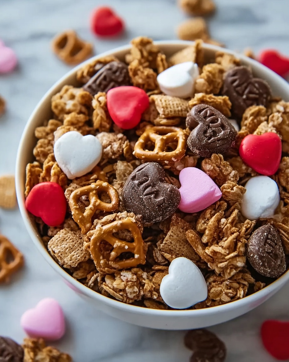 Cupid’s Crunch: Valentine’s Day Crispy Rice Cereal Treats Recipe - Recipe Image