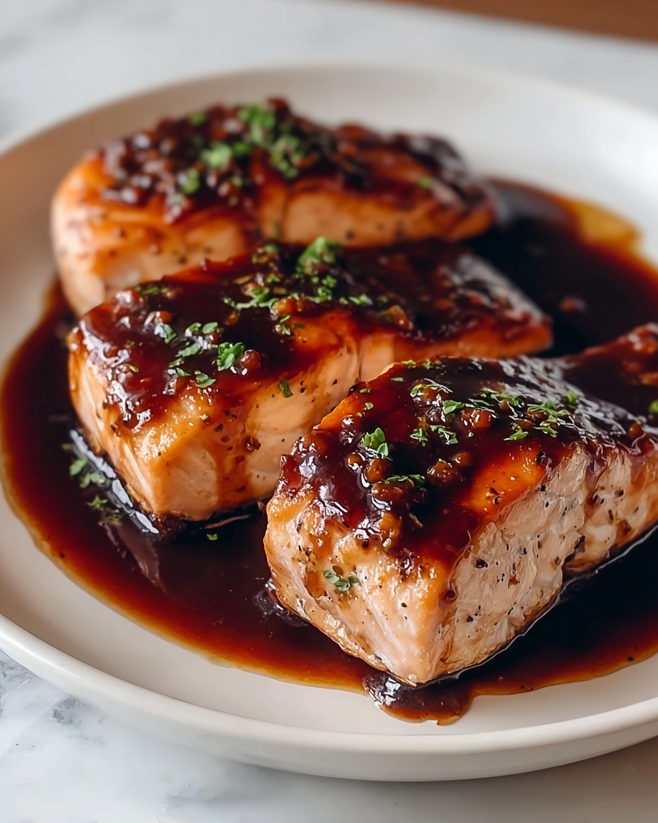 Brown Sugar Glazed Salmon Recipe - Recipe Image