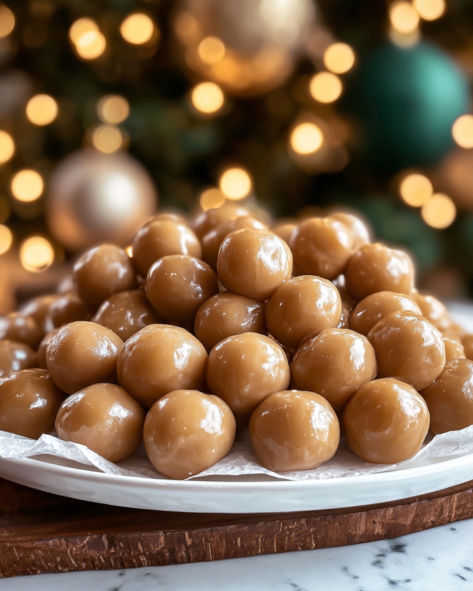 Chocolate-Coated Peanut Butter Balls Recipe - Recipe Image