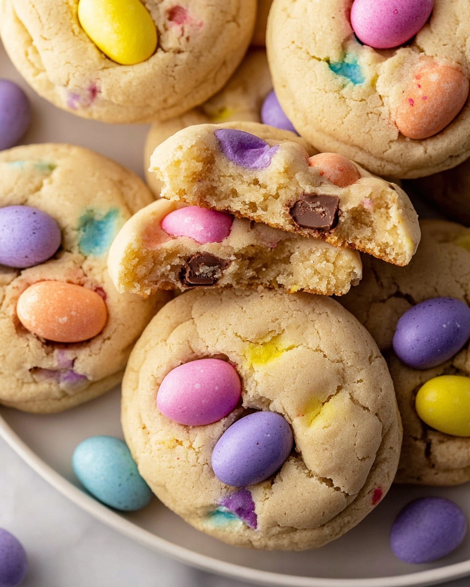 Cadbury Mini Egg Cookies Recipe - Recipe Image