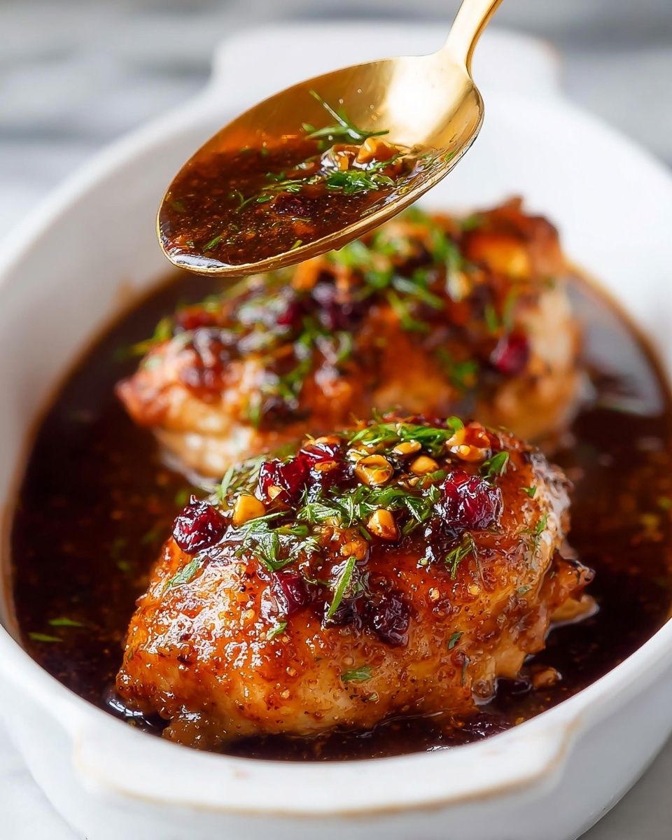 Cranberry Chicken Bake Recipe - Recipe Image