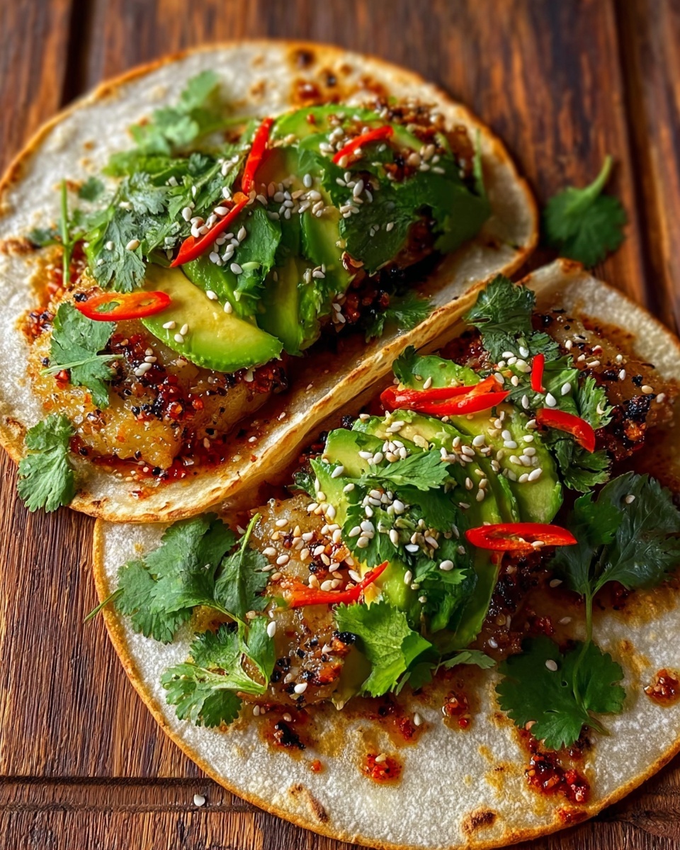 Speedy Smash Dumpling Tacos Recipe - Recipe Image