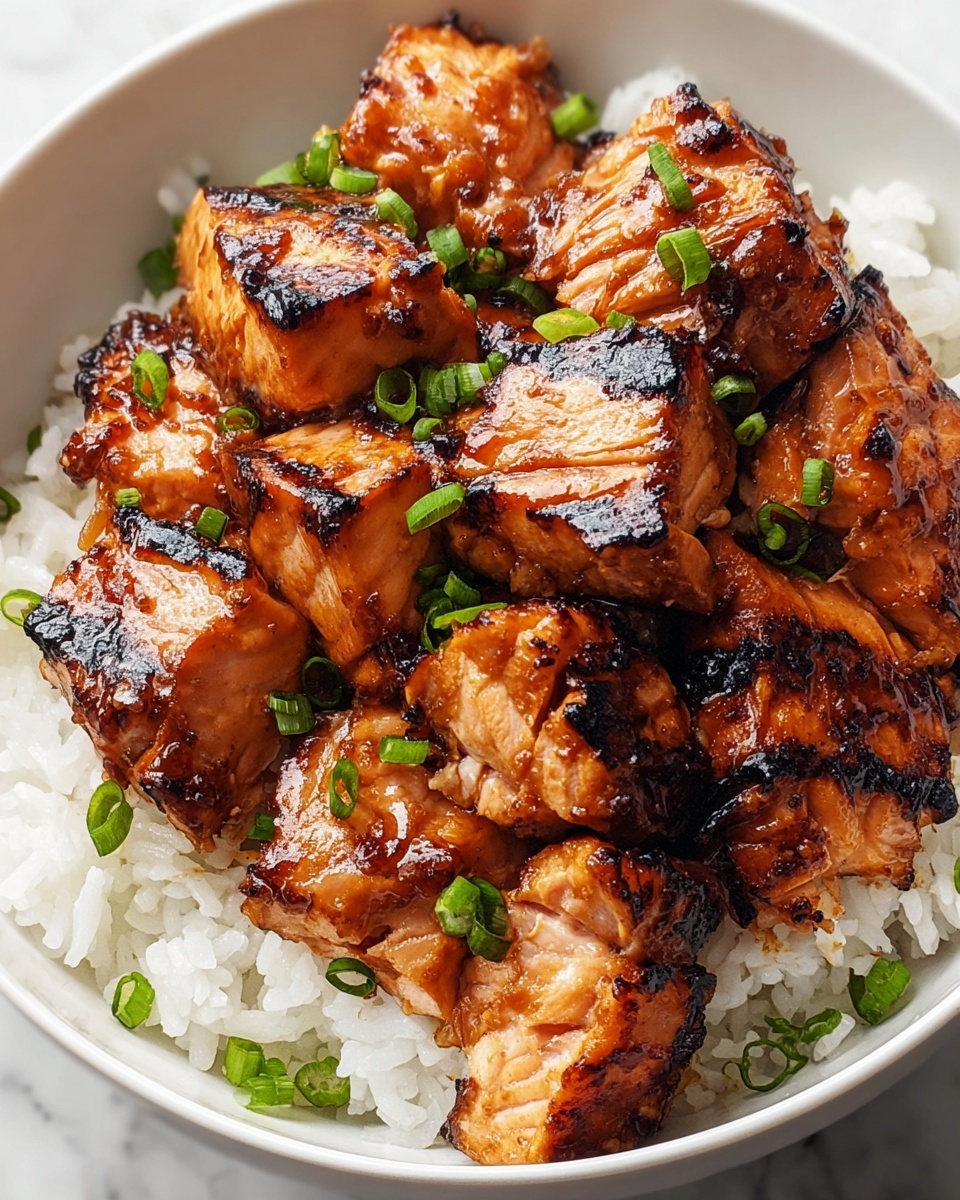 Air Fryer Bang Bang Salmon Bites Recipe - Recipe Image