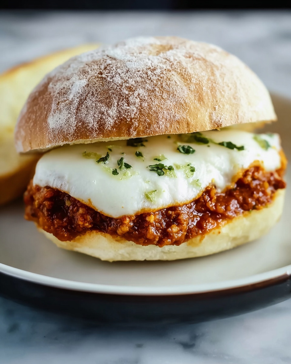 Chicken Parmesan Sandwiches: A Comforting Classic Recipe - Recipe Image