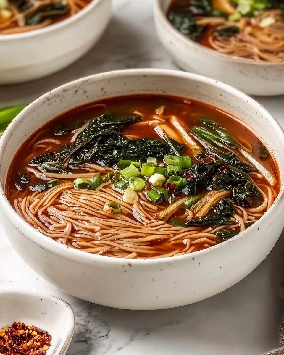 Spicy Korean Noodle Soup: An Amazing Ultimate Recipe - Recipe Image