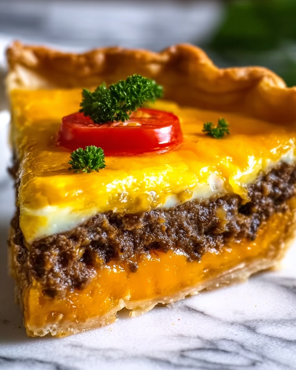 Cheeseburger Pie Recipe - Recipe Image