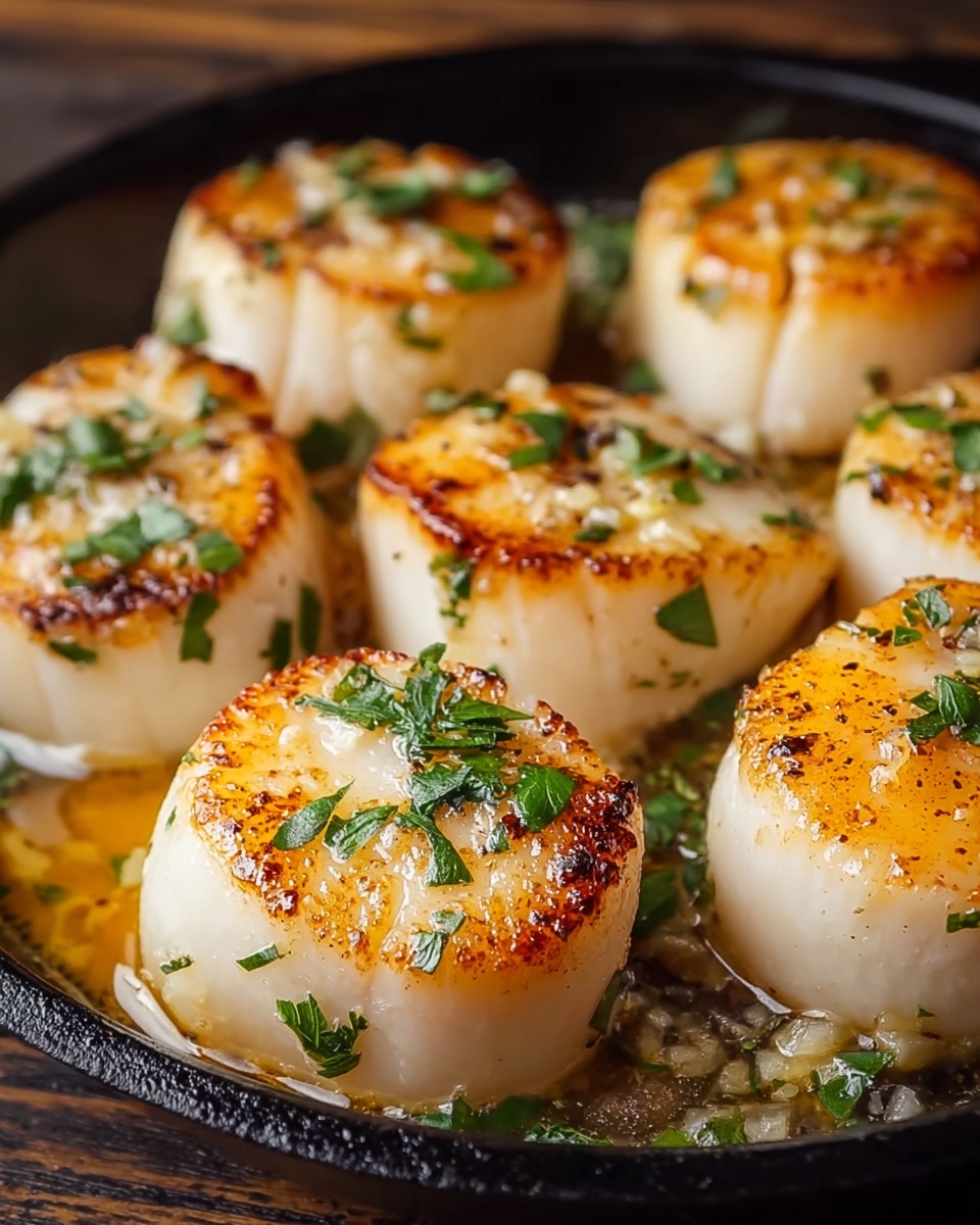 Garlic Butter Baked Scallops: A Family Favorite Recipe - Recipe Image