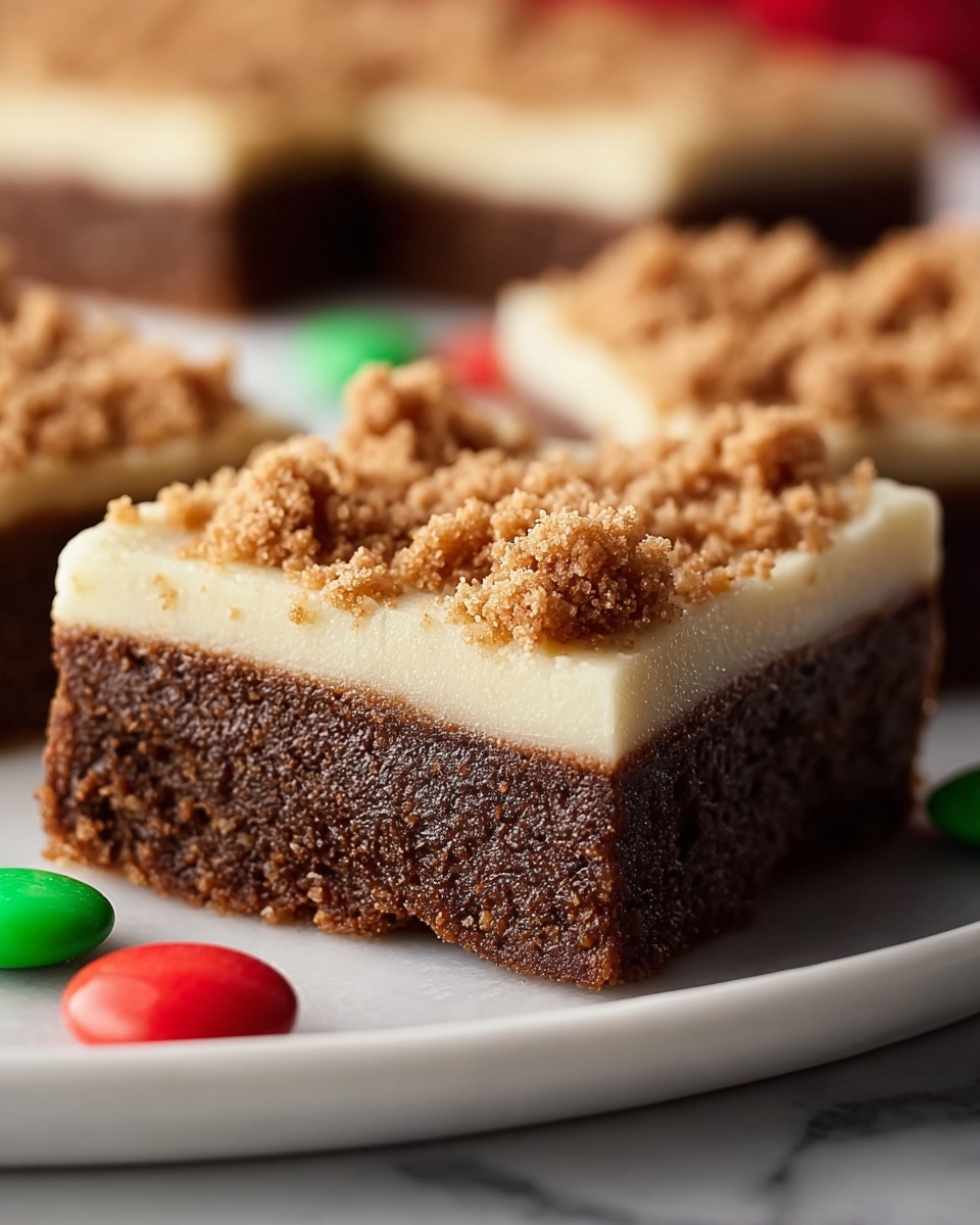 Gingerbread Cookie Bars Recipe - Recipe Image