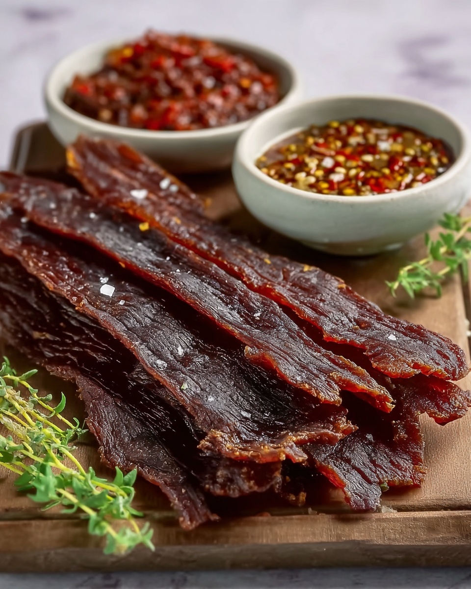 Air Fryer Beef Jerky Recipe - Recipe Image