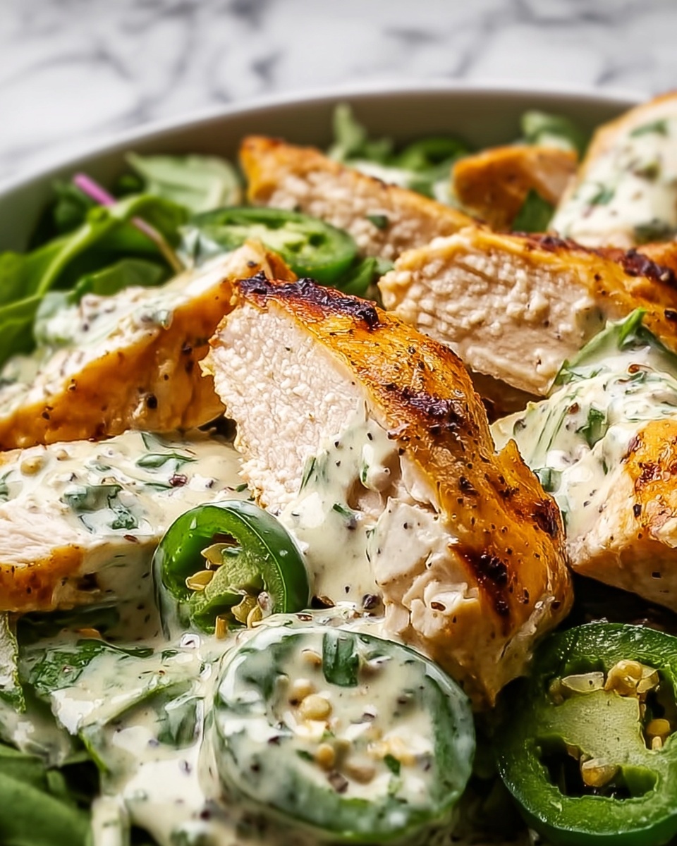 Jalapeño Popper Chicken Salad Recipe - Recipe Image