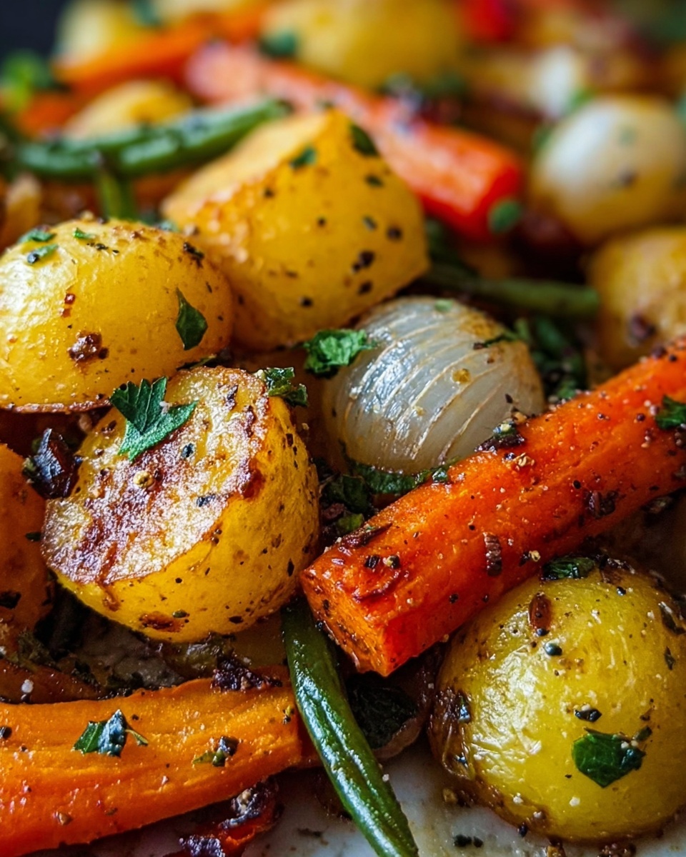 Garlic Herb Roasted Veggies Recipe - Recipe Image