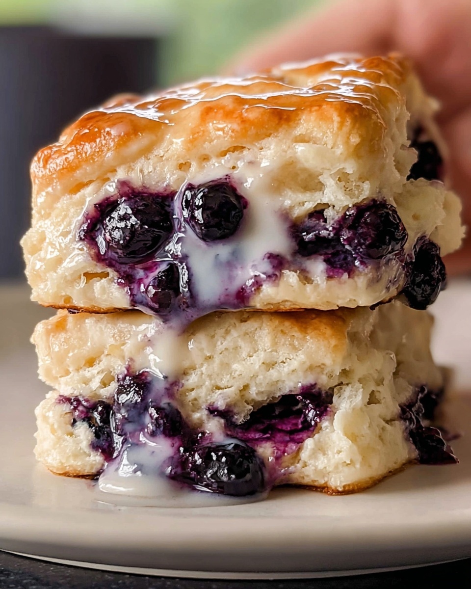 Skillet Blueberry Biscuits: A Deliciously Easy Recipe for Breakfast or Brunch Recipe - Recipe Image