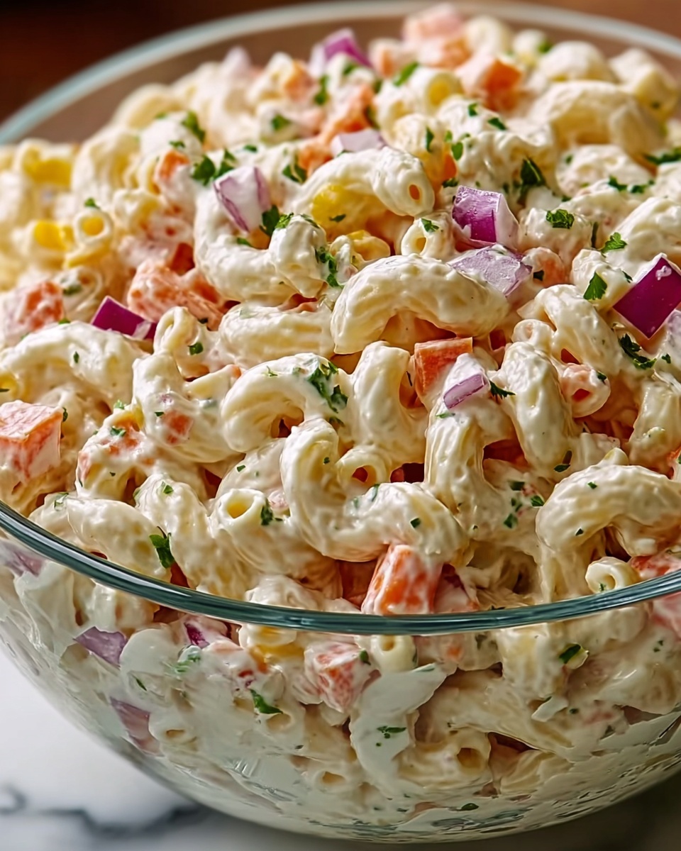 Sweet Macaroni Salad Recipe - Recipe Image