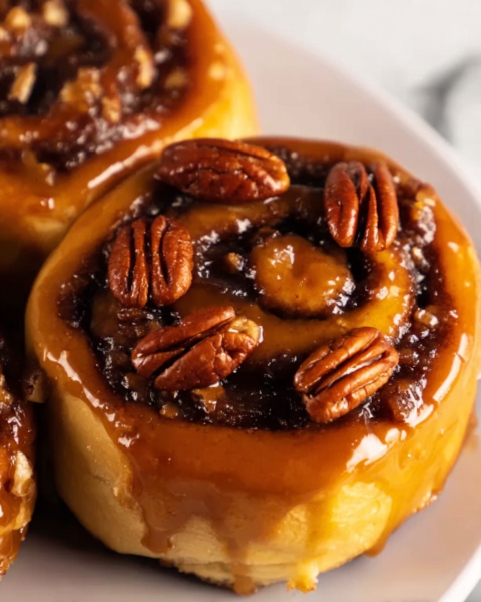 Maple Pecan Sticky Buns Recipe - Recipe Image