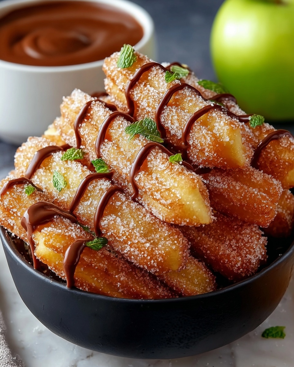 Air Fryer Apple Fries: Crispy, Healthy & Delicious Recipe - Recipe Image