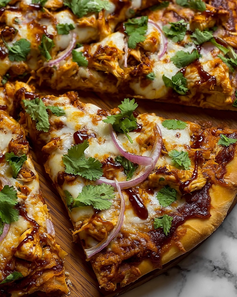 BBQ Chicken Pizza Delight Recipe - Recipe Image
