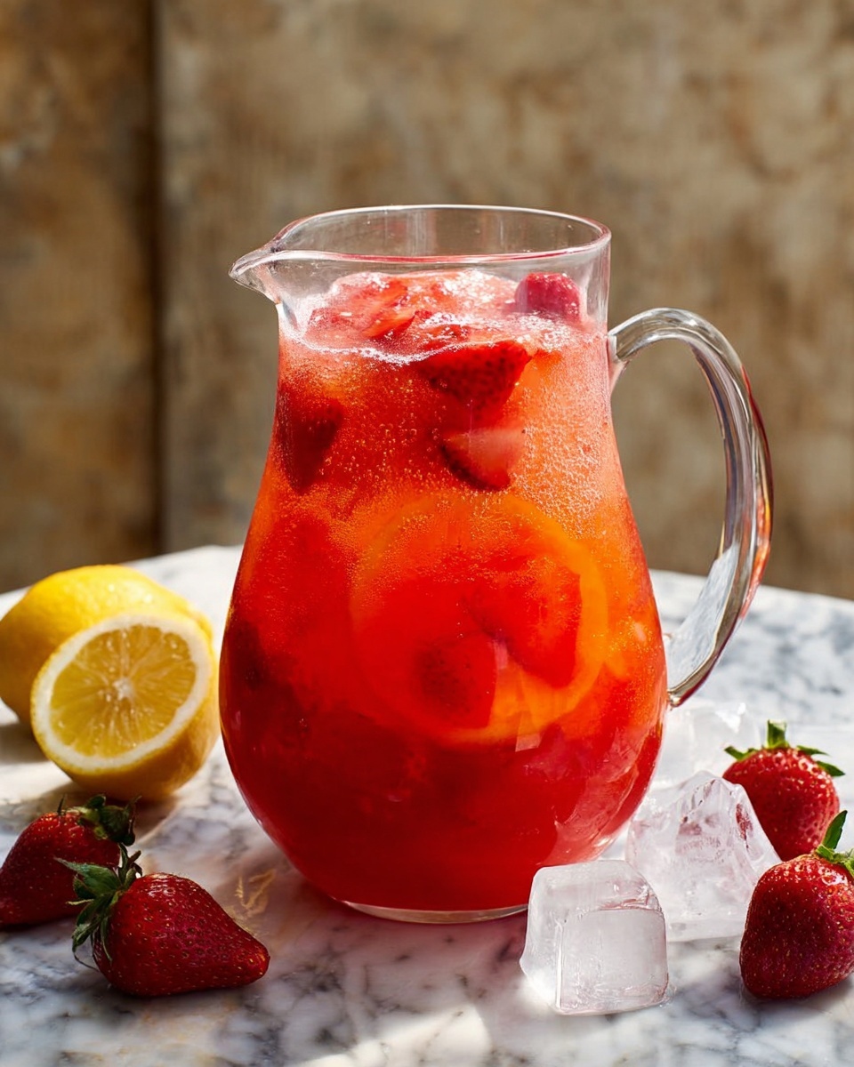 Strawberry Lemonade Recipe - Recipe Image