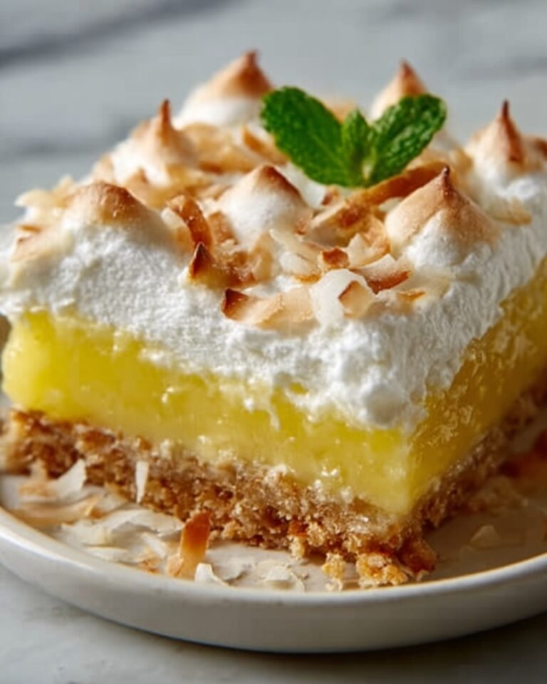 Pineapple Coconut Cheesecake Bars Recipe