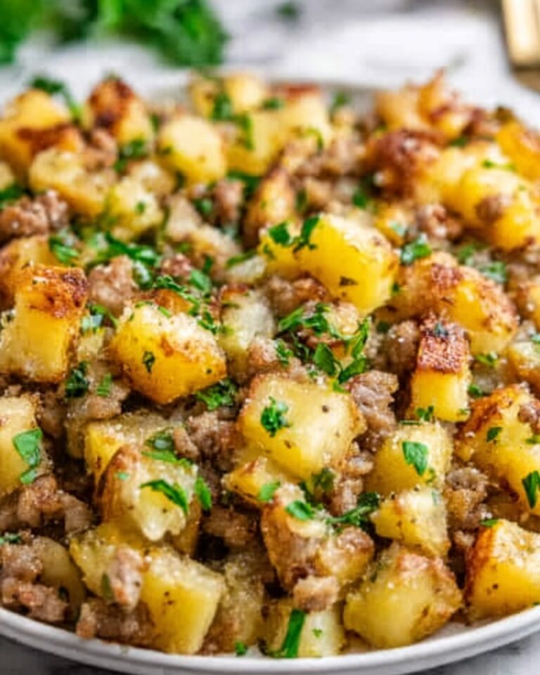 Crispy Potato & Leek Turkey Hash Recipe
