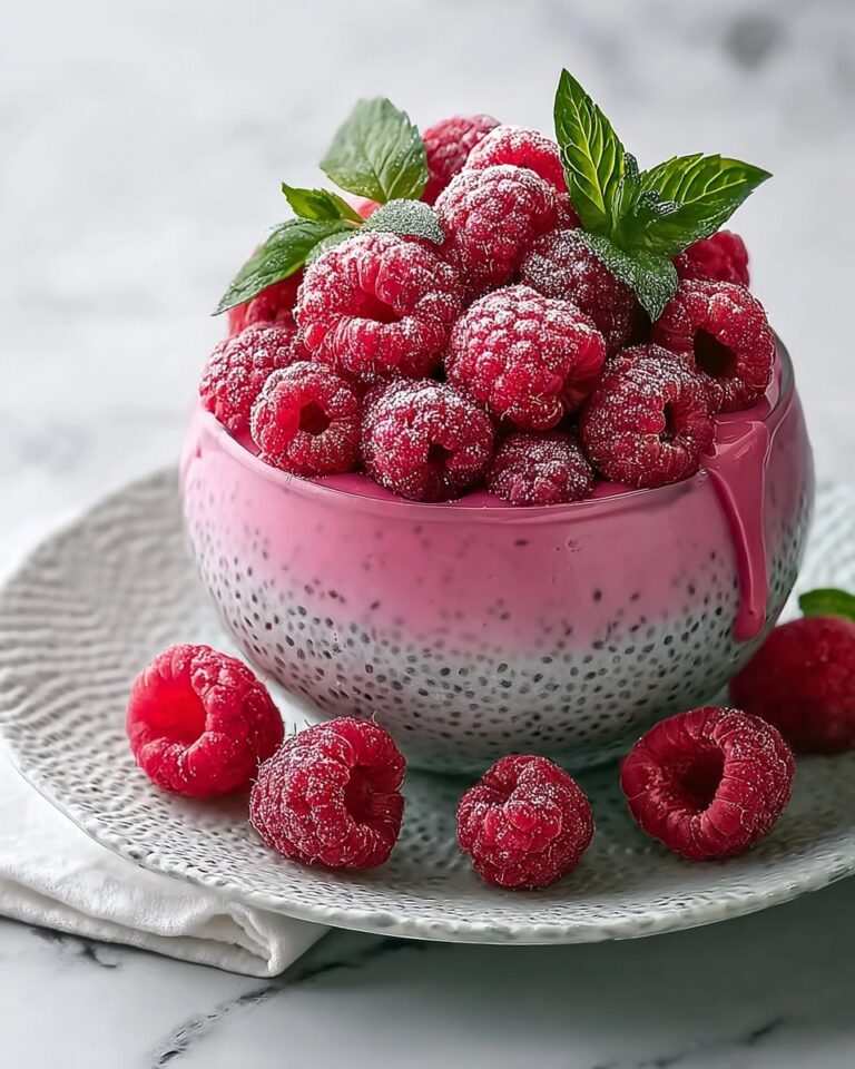 Raspberry Chia Dessert Recipe