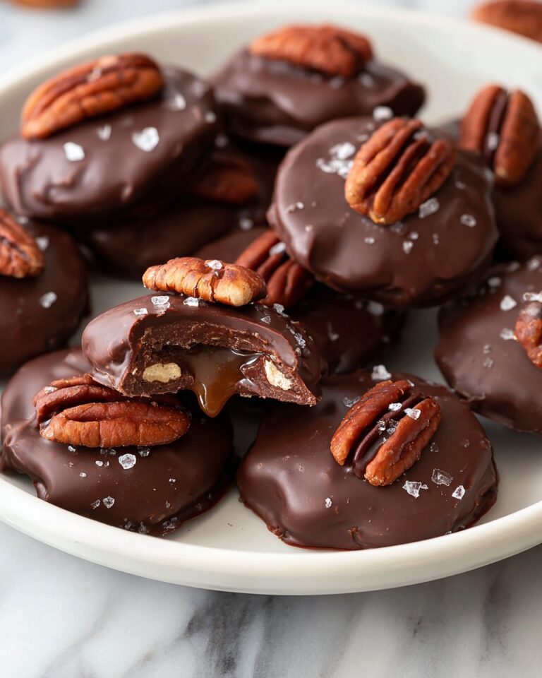 Homemade Chocolate Turtles Recipe
