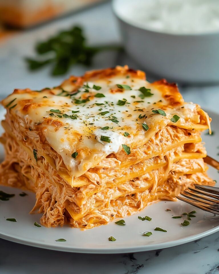 Buffalo Chicken Lasagna Recipe
