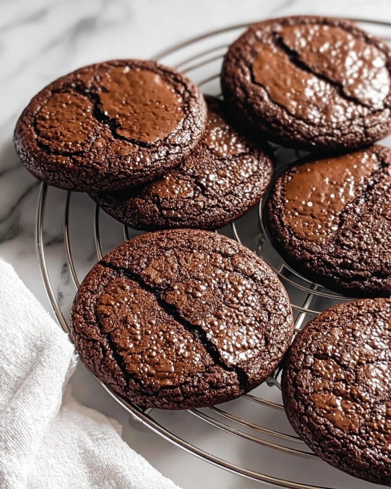 Fudgy Flourless Chocolate Cake Cookies Recipe