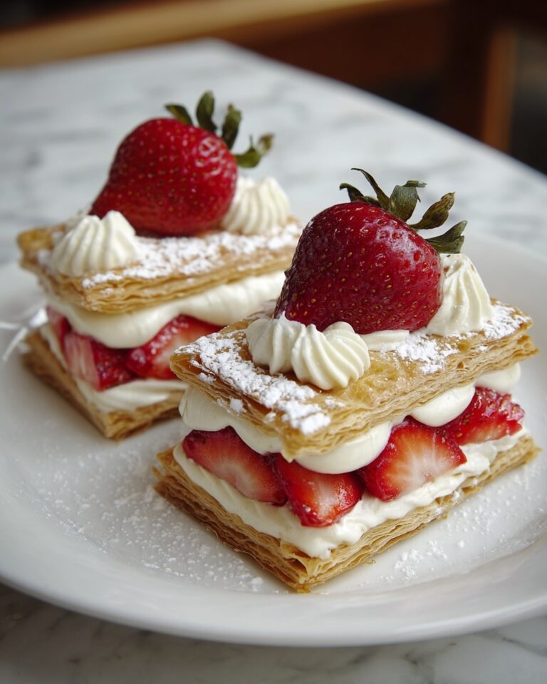 Strawberry Napoleons: A Sweet, Flaky Delight Recipe