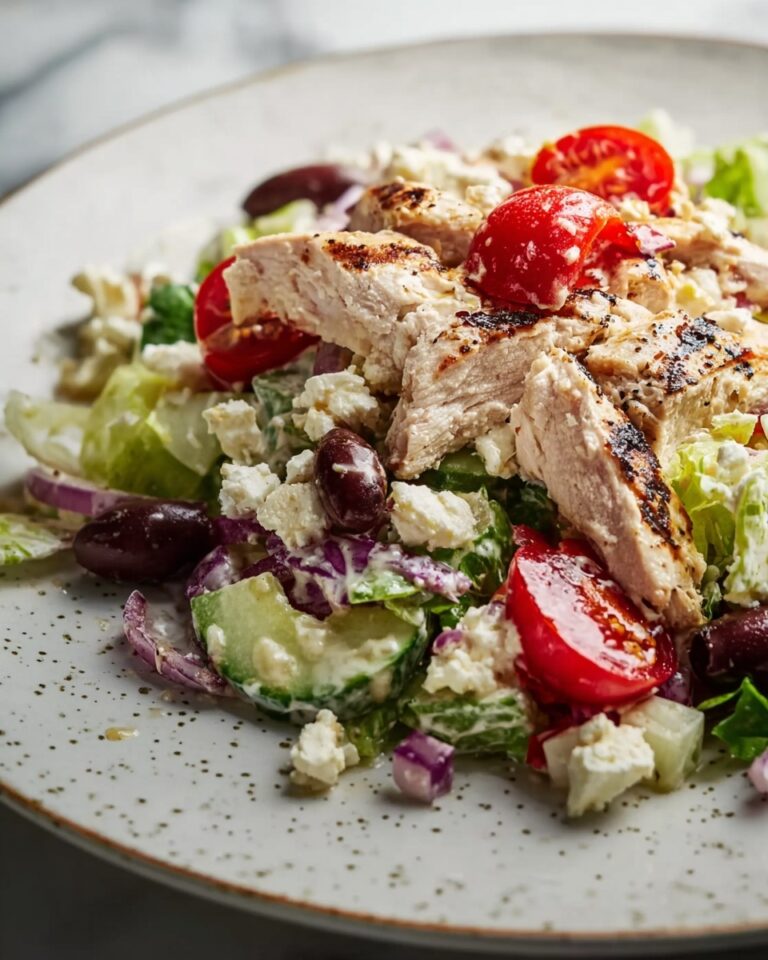 Healthy Greek Chicken Salad Recipe