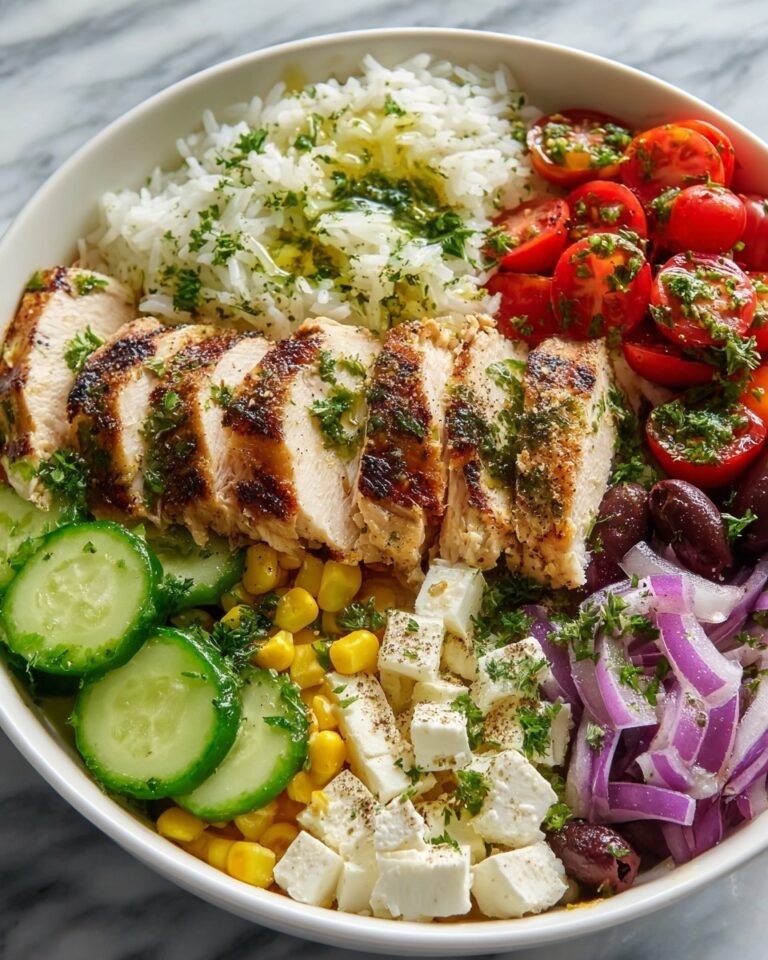 Greek Chicken Bowls Recipe