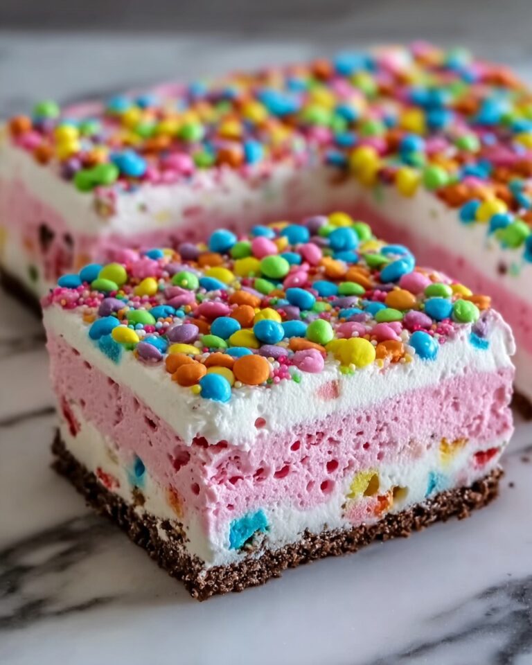 Funfetti Ice Cream Cake with Rainbow Sprinkles and Nerds Recipe