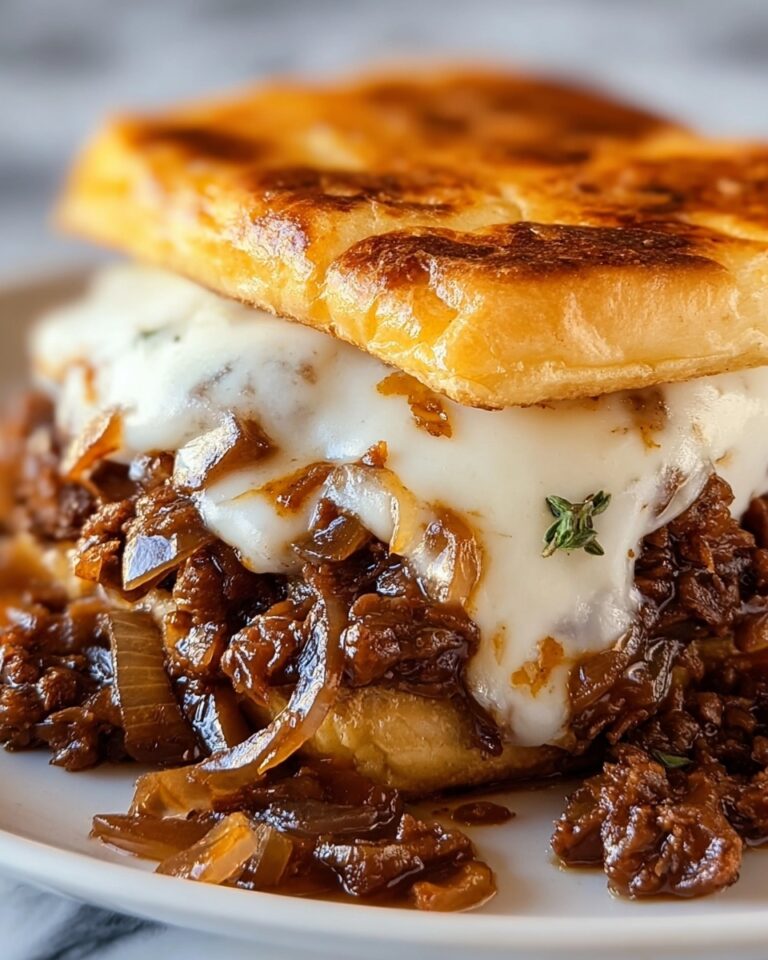 French Onion Beef Sloppy Joes Recipe