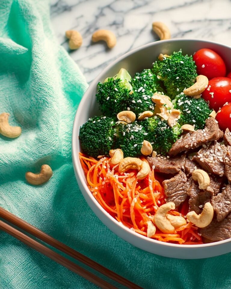 Gingery Broccoli-Fry with Cashews Recipe