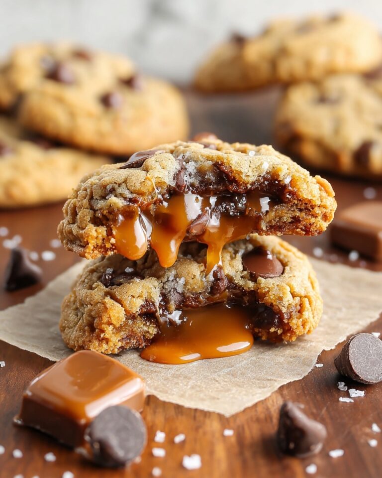 Caramel Chocolate Chip Cookies Recipe