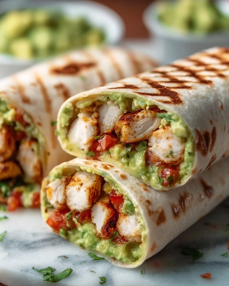 Chicken Avocado Ranch Burritos Recipe