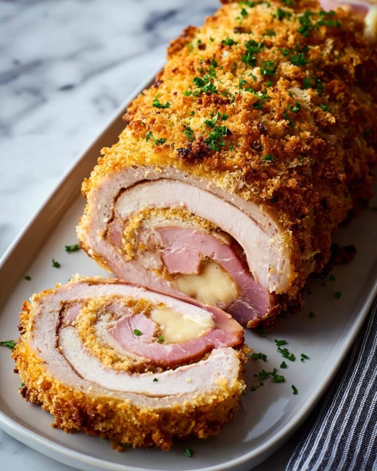Chicken Cordon Bleu Meatloaf Recipe
