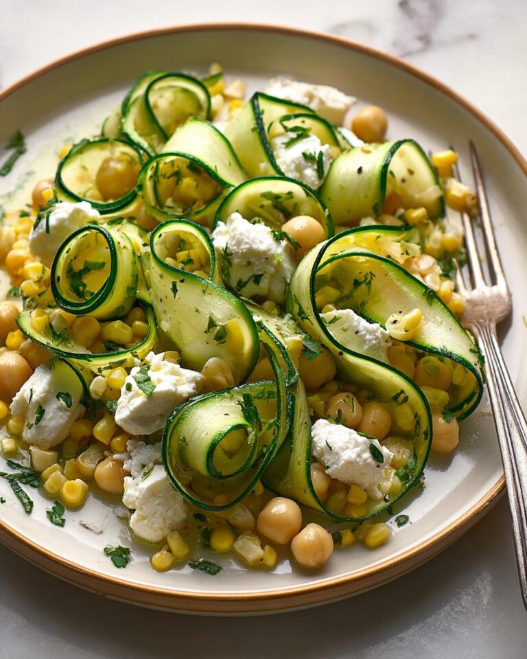 Ribboned Courgette Salad with Lemon, Mint, and Optional Parmesan and Pine Nuts Recipe