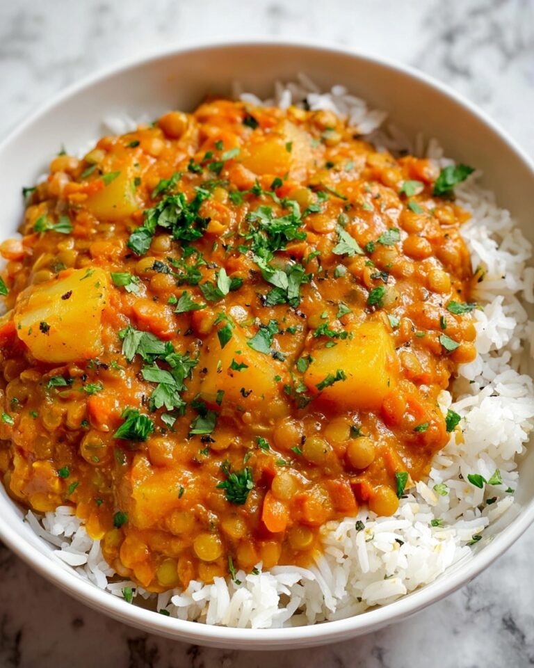 Vegan Butter Lentils and Potatoes Recipe