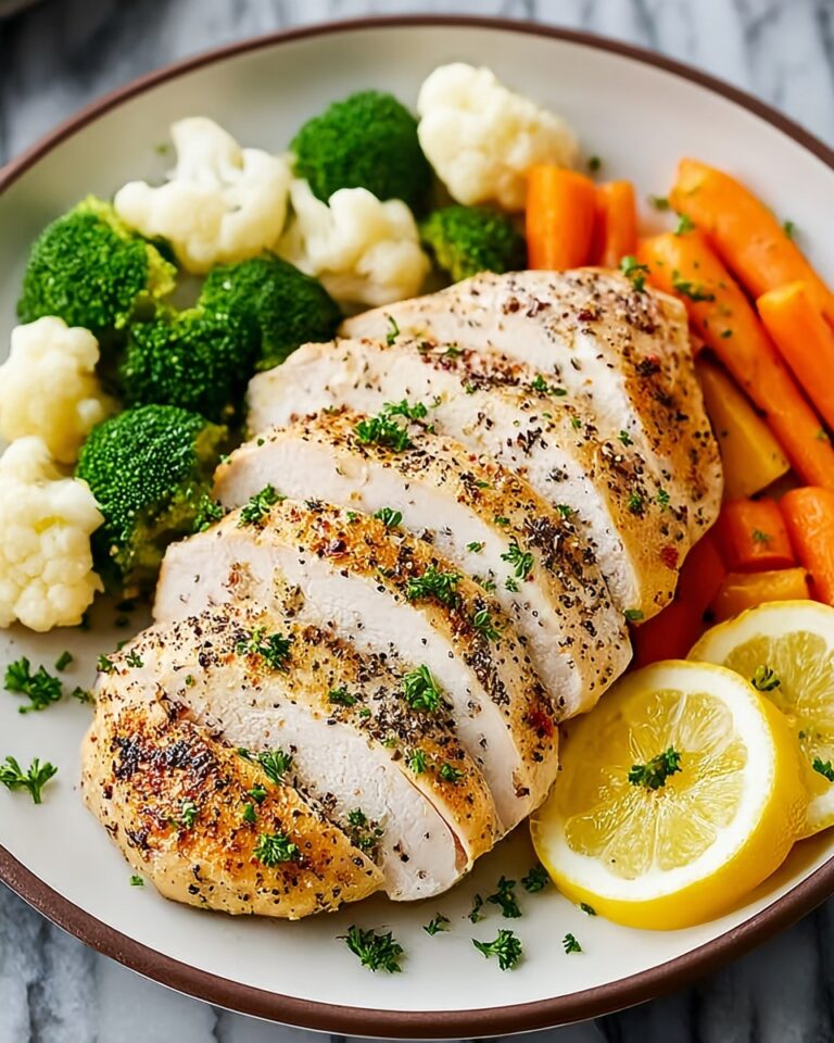 Juicy Air Fryer Lemon Herb Chicken Breast Recipe