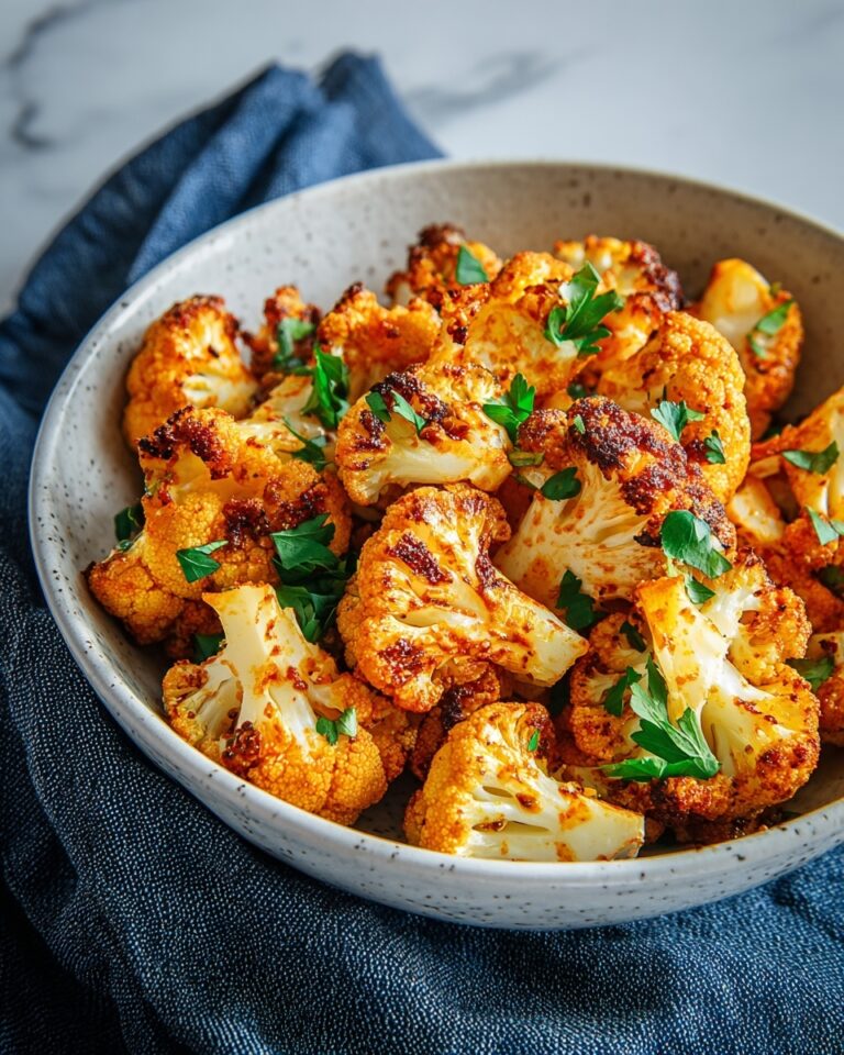 Roasted Harissa Cauliflower Recipe
