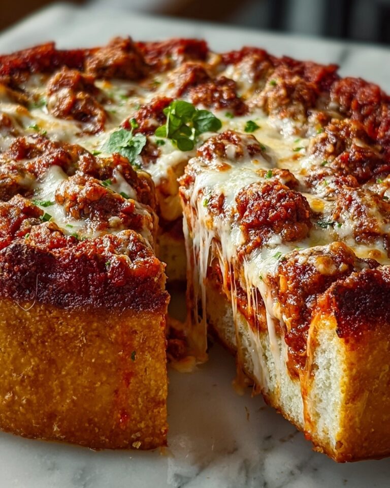 Cheesy Garbage Bread Delight Recipe