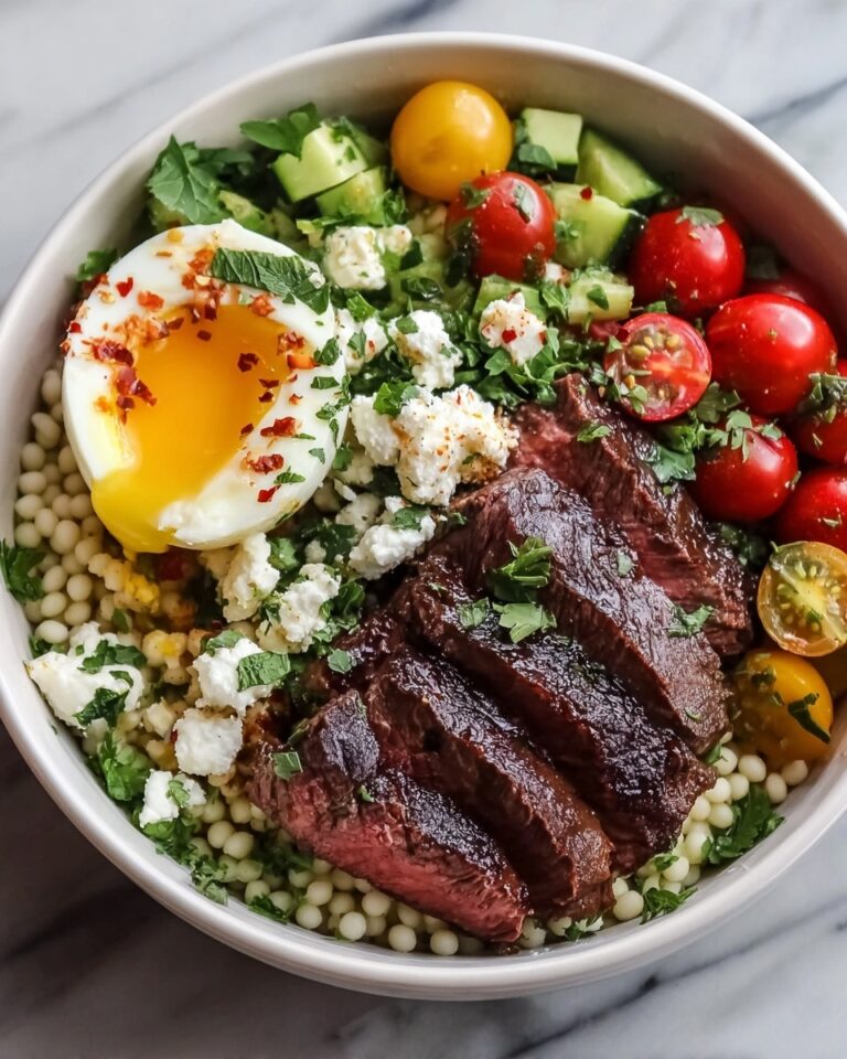 Mediterranean Steak Bowl Recipe