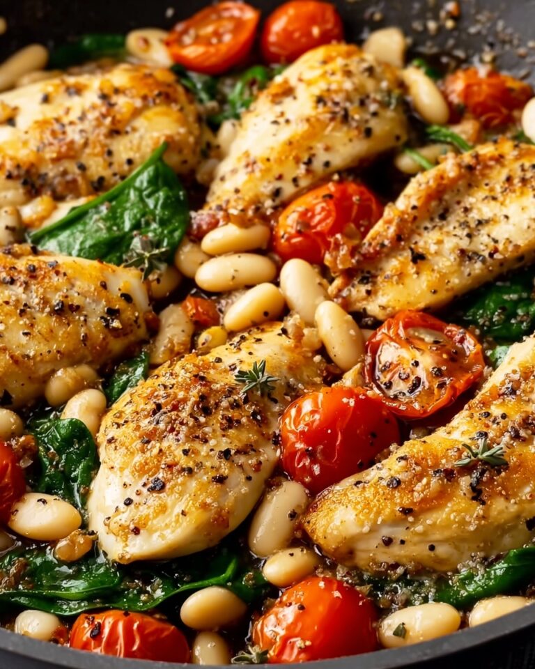 Herbed Chicken with Cannellini Beans Recipe