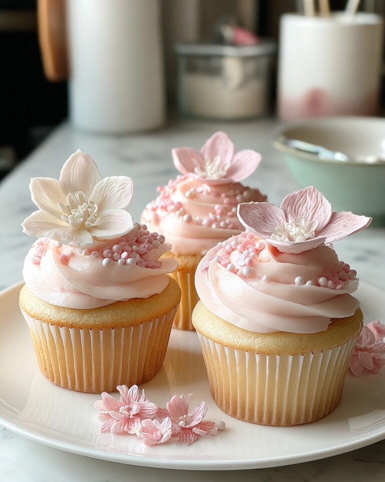 Cherry Blossom Cupcakes Recipe