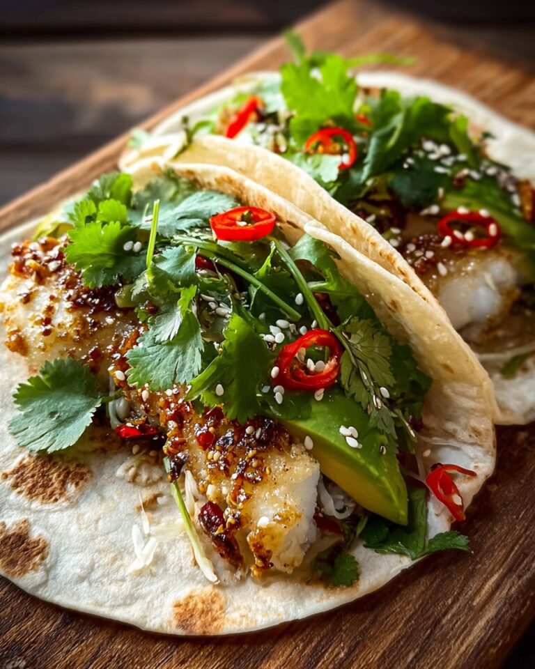 Speedy Smash Dumpling Tacos Recipe