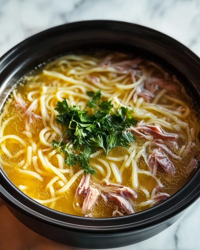Homemade Chicken Noodle Soup Recipe