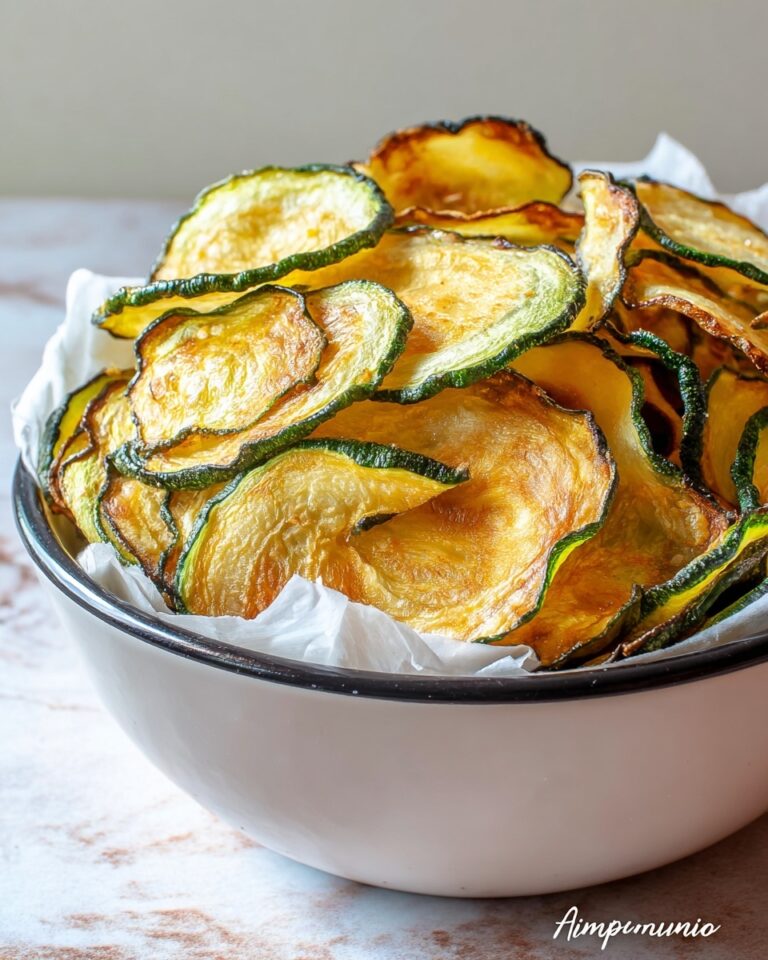 Salt and Vinegar Zucchini Chips Recipe