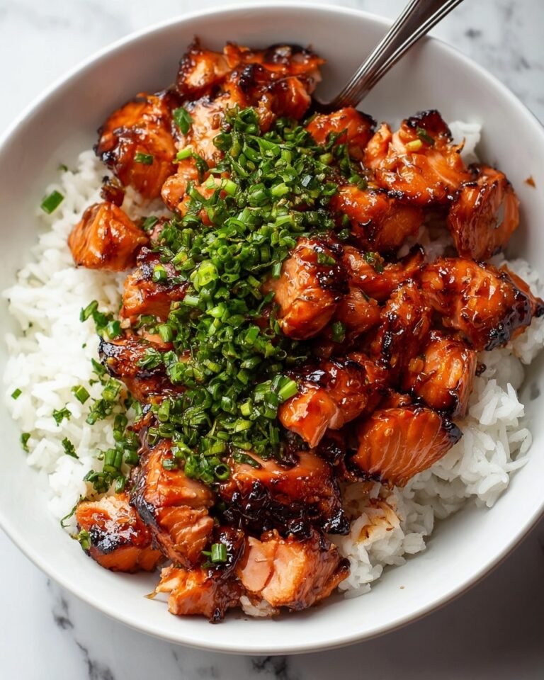 Air Fryer Bang Bang Salmon Bites Recipe