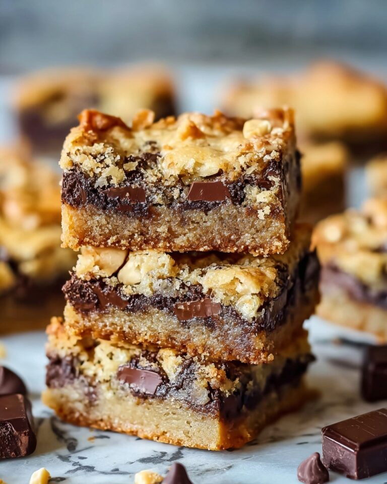 Gooey Chocolate Chip Cookie Bars Recipe